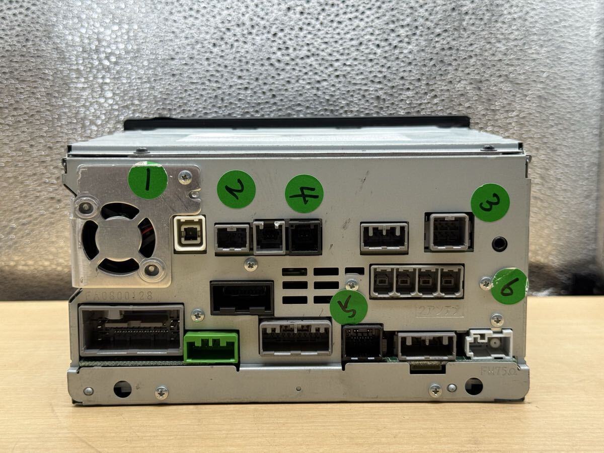 Gathers ホンダ メモリーナビ VXM-155VFi地図データ2016年チェックok フルセグ CD DVD SD audio HDMi VTR AUX iPOD USB _画像9