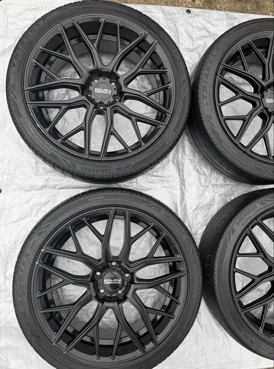 Alphard Vellfire 20 EMN GERMANY б/у колесо с шиной, размер (245/40R20) (245/40R20) шина год 2020 год