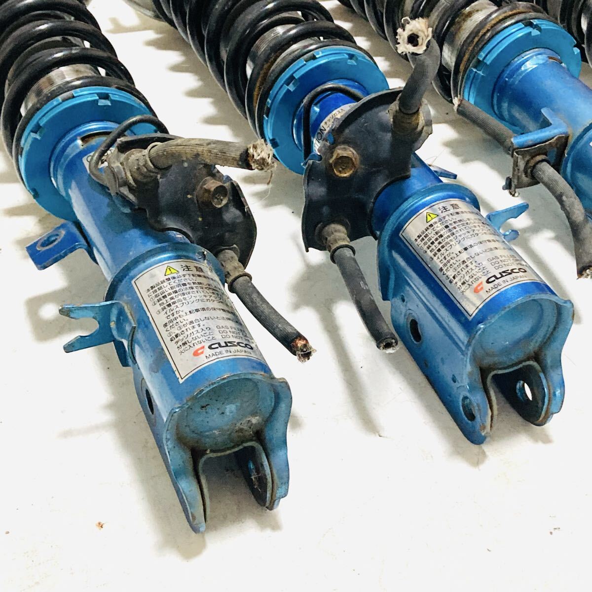 CUSCO クスコ RA1 RA2 RV1 RV2 プレオ 減衰固定 ネジ式 車高調 個人宅配送OK_画像3