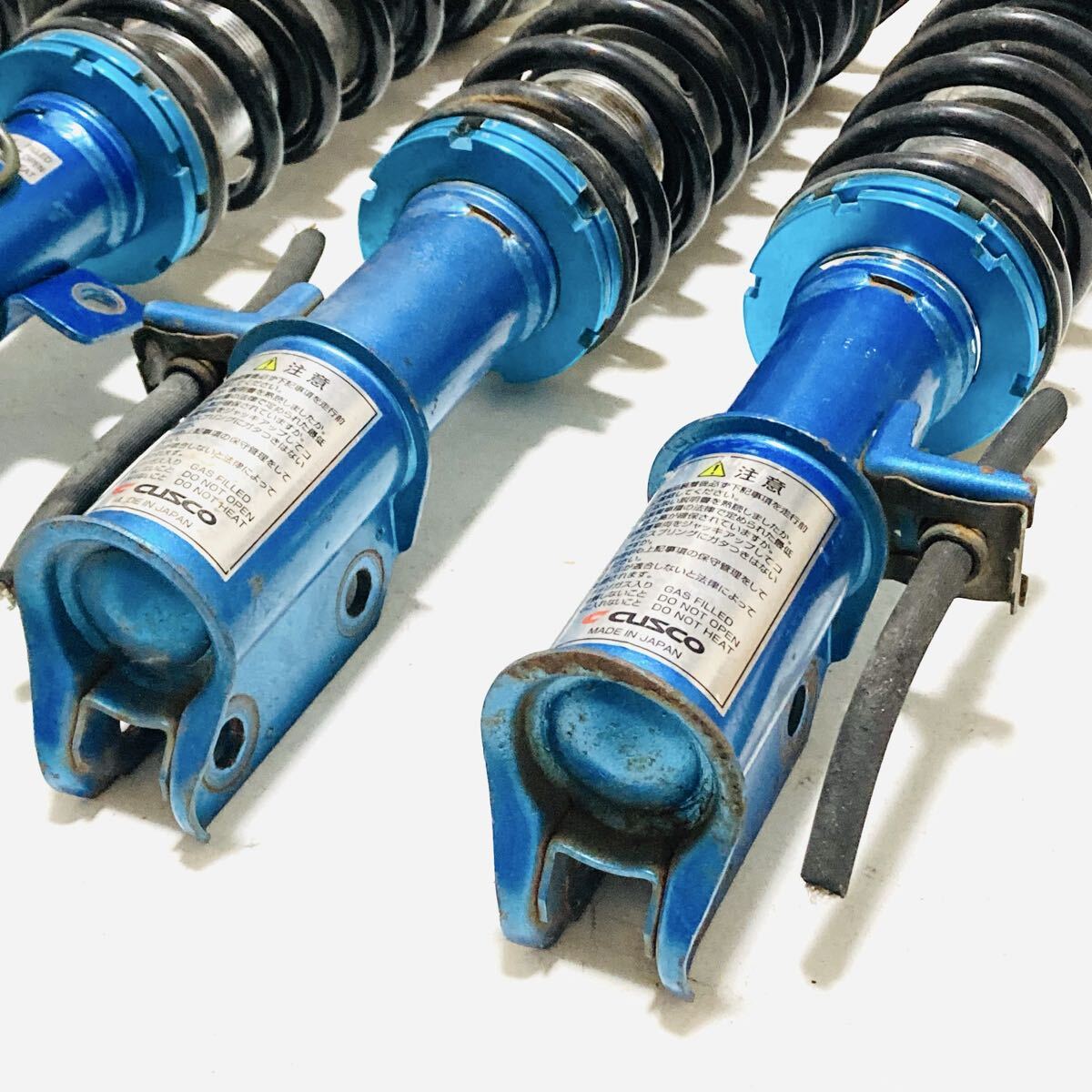 CUSCO クスコ RA1 RA2 RV1 RV2 プレオ 減衰固定 ネジ式 車高調 個人宅配送OK_画像4