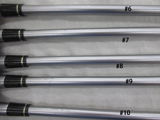 Be ZEAL 535 アイアン【2017年】 5本セット/ VIZARD for Be ZEAL（R)　中古品_画像5