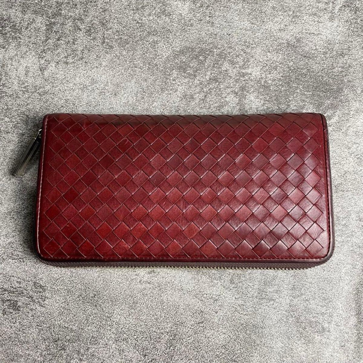 ココマイスター 長財布 ポンテマットーネ ドクトゥス COCOMEISTER Ponte Mattone Doctus レアカラー レザー 編み込み _画像3