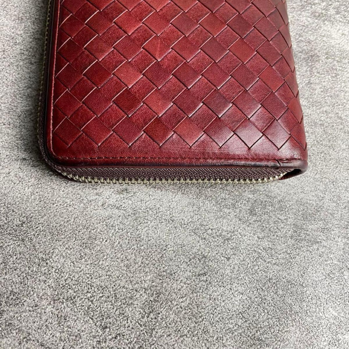 ココマイスター 長財布 ポンテマットーネ ドクトゥス COCOMEISTER Ponte Mattone Doctus レアカラー レザー 編み込み _画像4