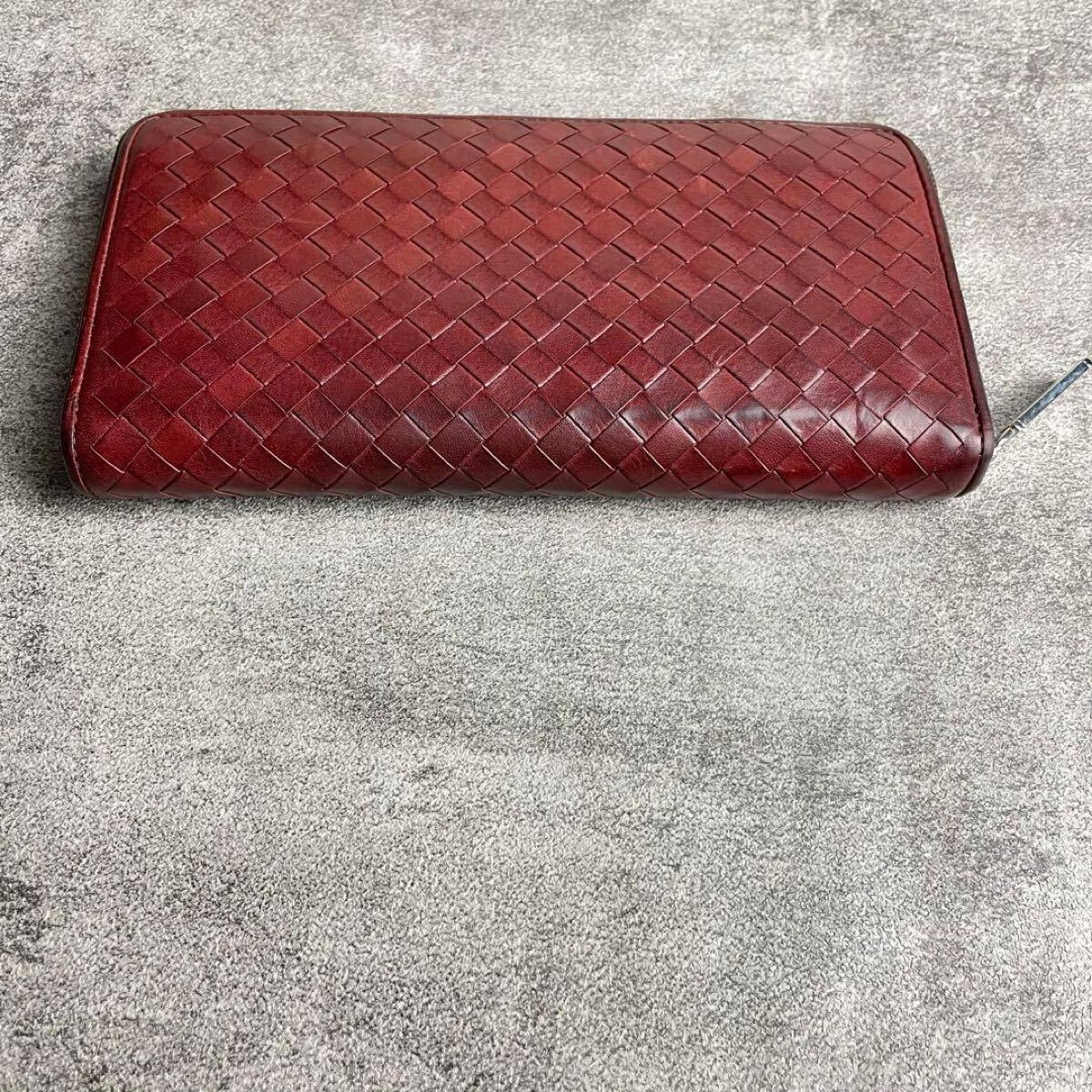 ココマイスター 長財布 ポンテマットーネ ドクトゥス COCOMEISTER Ponte Mattone Doctus レアカラー レザー 編み込み _画像7