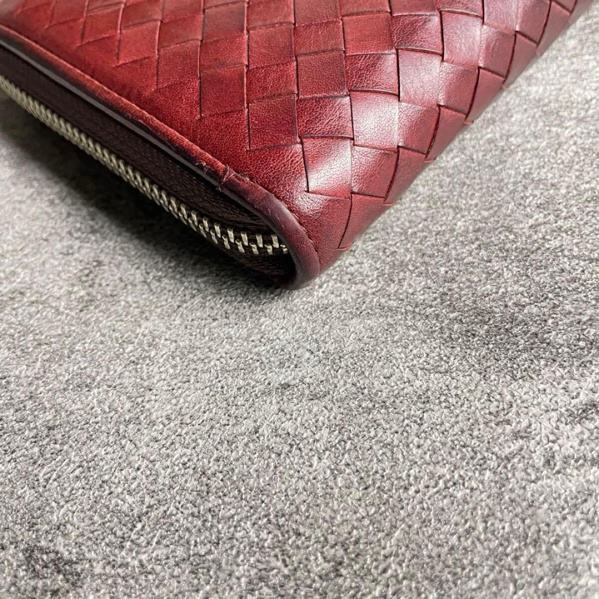 ココマイスター 長財布 ポンテマットーネ ドクトゥス COCOMEISTER Ponte Mattone Doctus レアカラー レザー 編み込み _画像9