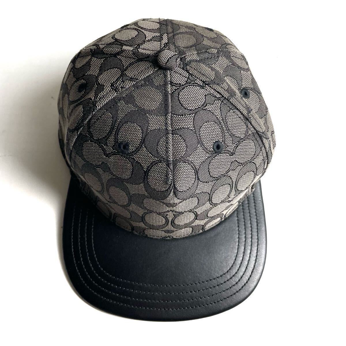 COACH コーチ シグネチャー ジャガード キャップ 帽子 CH408_画像2