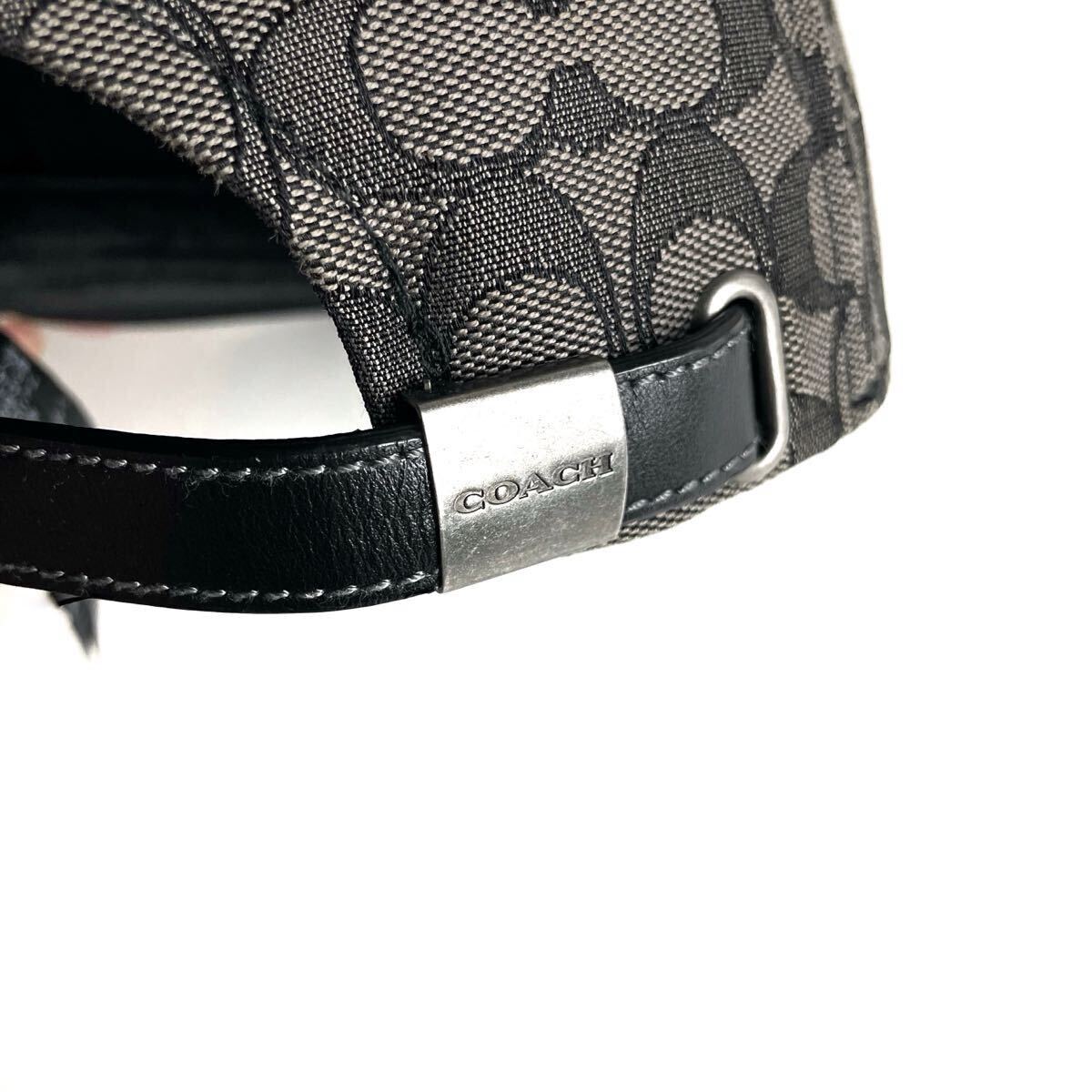 COACH コーチ シグネチャー ジャガード キャップ 帽子 CH408_画像6