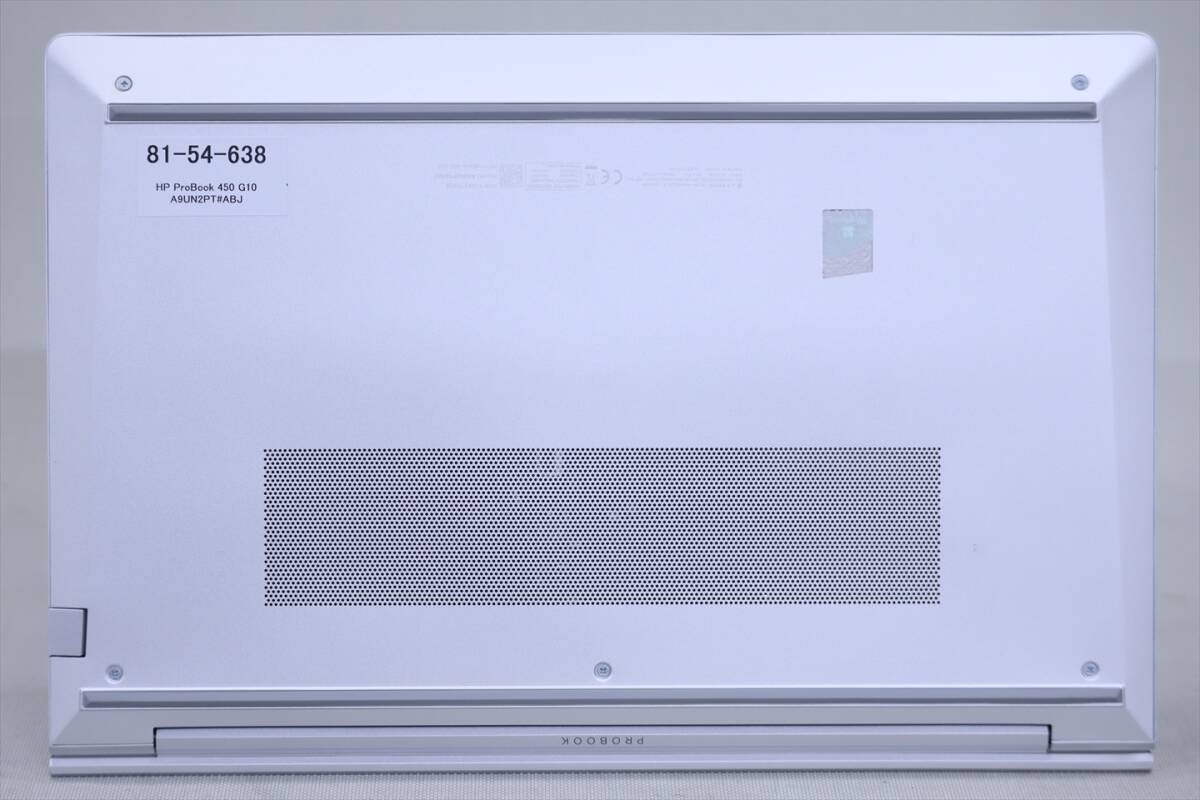 即配 美品 2023年モデル 13世代Corei5 16Gメモリ HP ProBook 450 G10 i5-1335U 16G 256G 15.6FHD Wi-Fi6 Win11 リカバリ SAA評価_画像6