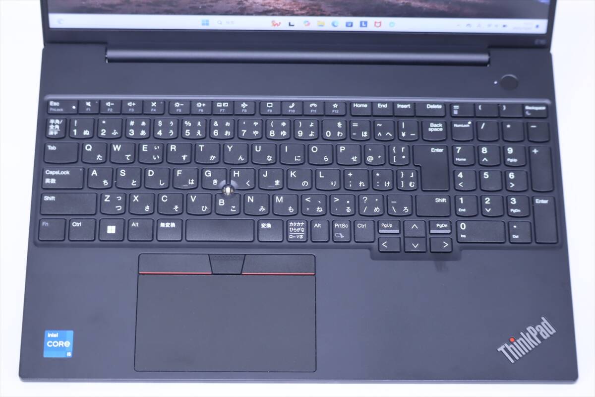 即配T 2024年モデル 13世代Corei5 ハイエンドCPU ThinkPad E16 Gen1 i5-13420H 16G 256G 16.0WUXGA Windows11 リカバリ BAA評価の画像2