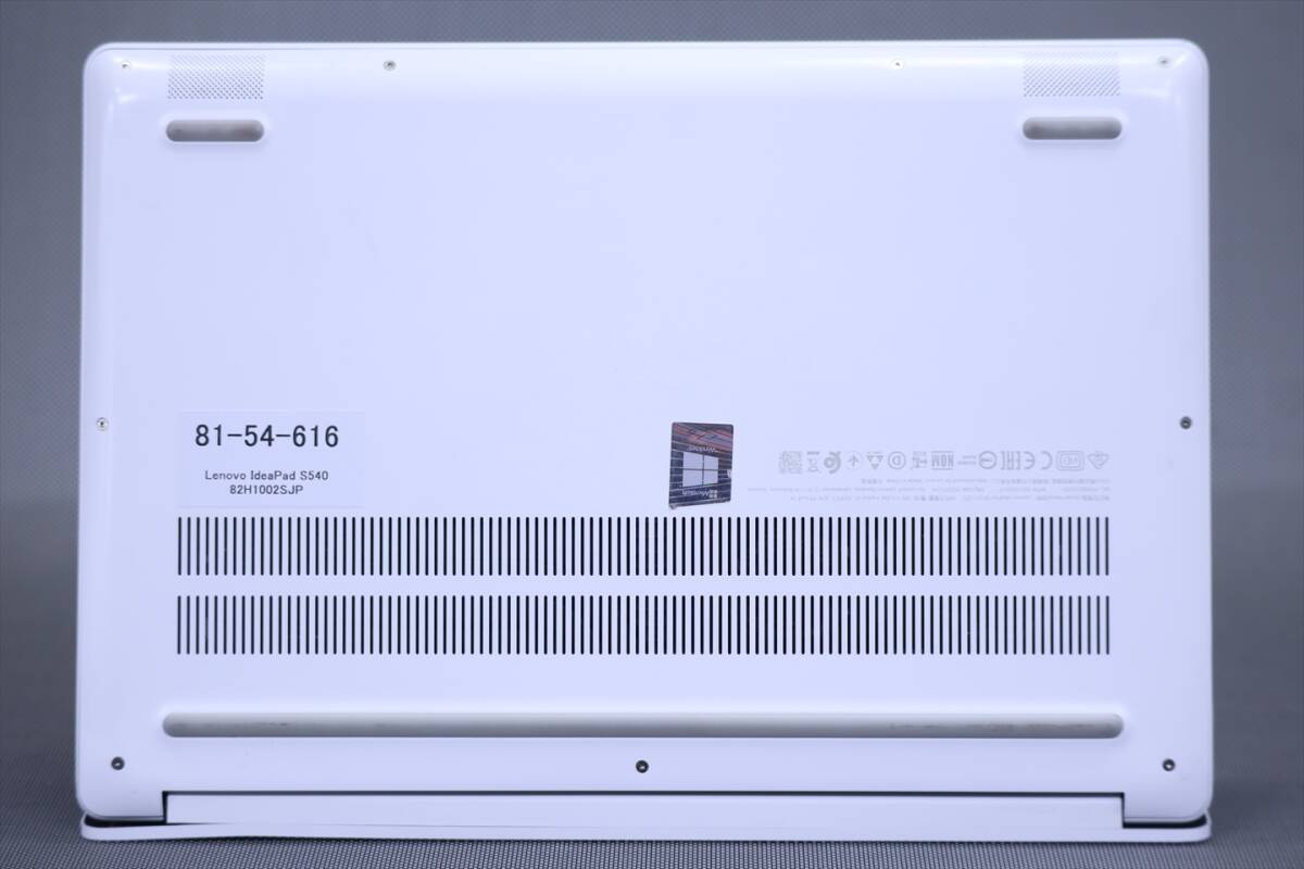 1円～ 美白 2022年WQXGA液晶モデル 11世代Corei5 Lenovo IdeaPad S540 i5-1135G7 8G 512G 13.3WQXGA Wi-Fi6 Win11 バッテリー良 BAA評価の画像7
