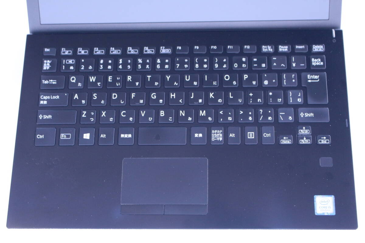 1円~ 薄型軽量 VAIO Pro PG VJPG1113 i5-8250U 8G SSD256G 13.3FHD カメラ HDMI Windows11リカバリ 日本製 BAA評価_画像2