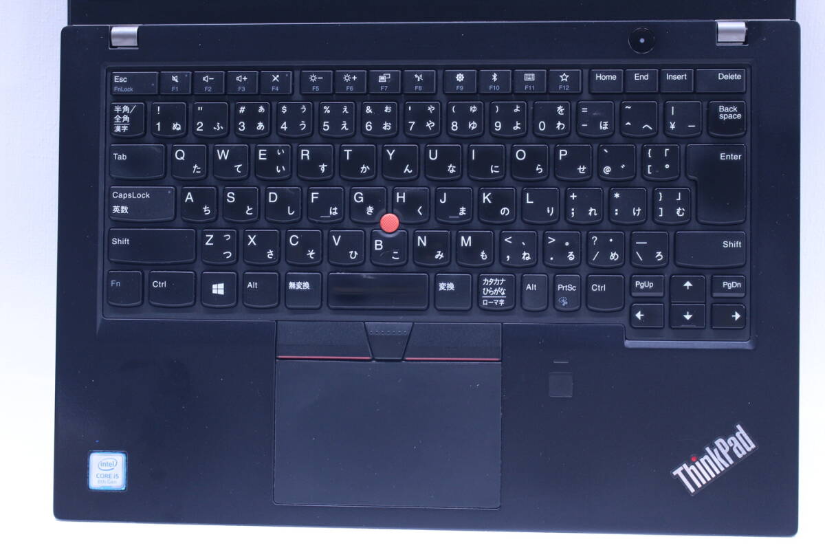 1円~ バッテリー良好 SSD512G ThinkPad T480s LTE i5-8250U 8G SSD512G 14.0FHD Win11 薄型軽量 打鍵感最高キーボード 格安 BAA評価_画像2