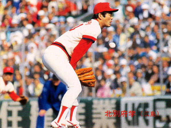 カルビー1988 北別府学(広島) レギュラーカード #6_画像1