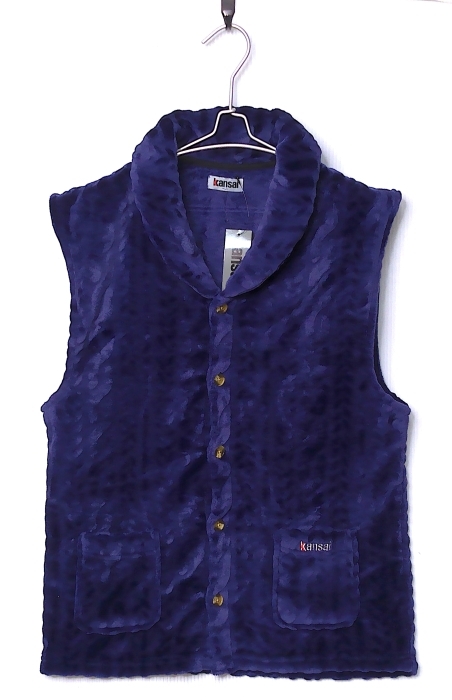 即決■★KANSAI★■暖かルームベスト：SIZE＝L_画像1