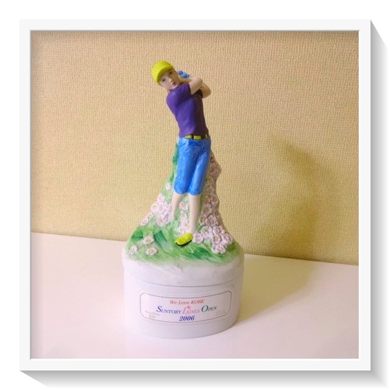 【未開栓】 XOデラックスブランデーサントリーレディスオープン2006記念ボトルXOデラックスサントリーレディスオープン2006記念ボトル_画像10