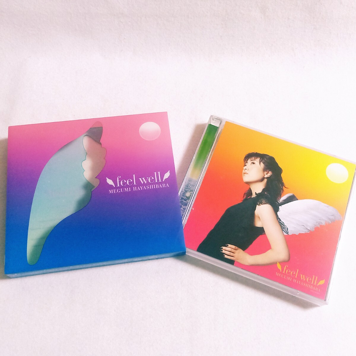 ☆美品☆ 林原めぐみ / feel well 《初回限定盤 CD+DVD スリーブケース付》 アルバム MEGUMI 声優 シャーマンキング/ラブひな/スレイヤーズ_画像1