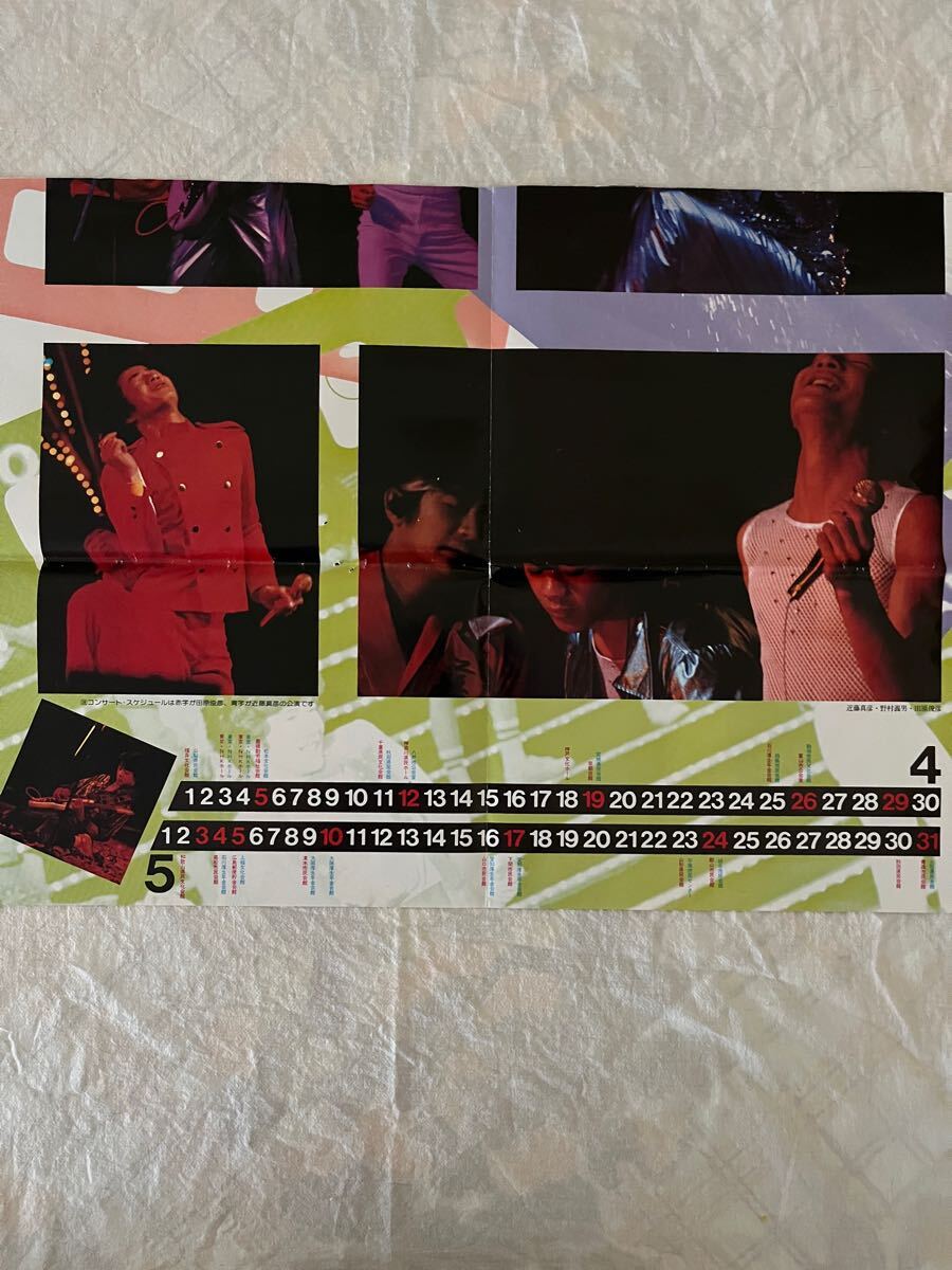 ★ 松田聖子 河合奈保子 三原順子 付録 ポスター チャームエンジェルズ 当時物 昭和レトロ 平凡_画像7