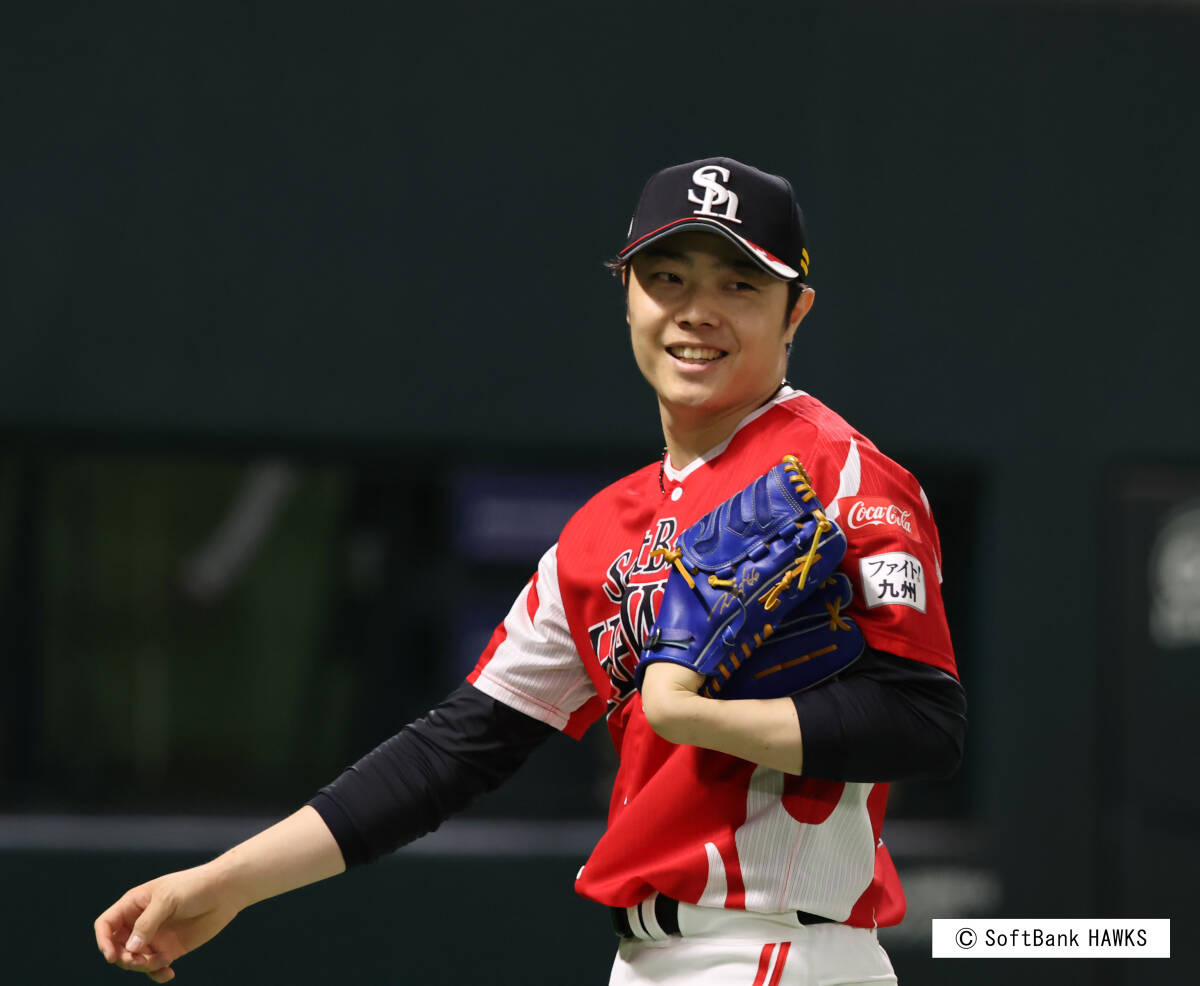 松本裕樹投手（着用済み）鷹祭 SUMMER BOOST 2025 ユニフォーム（上下セット）_画像2