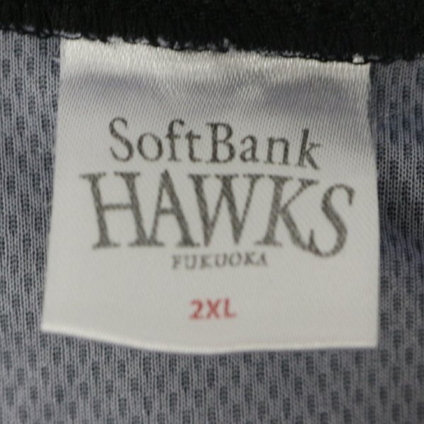 川瀬晃選手(着用済み)鷹祭 SUMMER BOOST 2025 プラクティスTシャツ_画像5