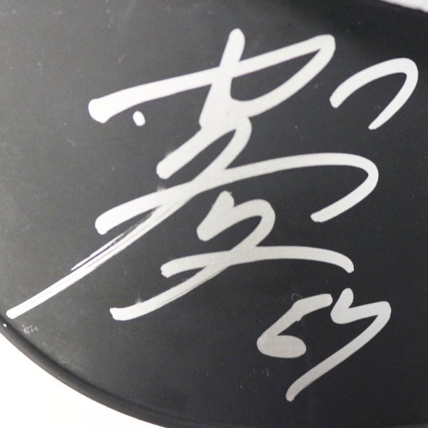 緒方理貢選手（着用済み）鷹祭 SUMMER BOOST 2025 ヘルメット 顎あて有り_画像5