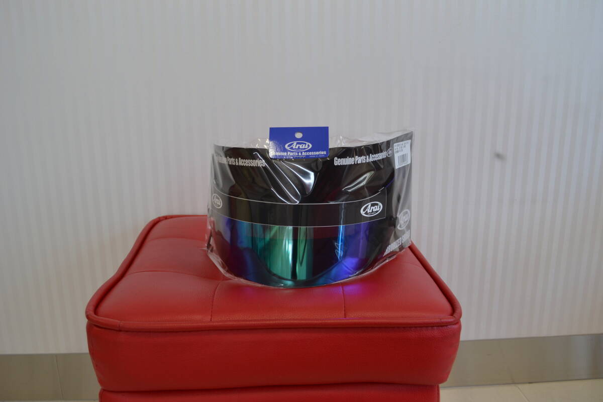 新品　アライ　4輪ヘルメット　GP-6S 8859　・ミラーシールド・ハンスアンカー　セット_画像6