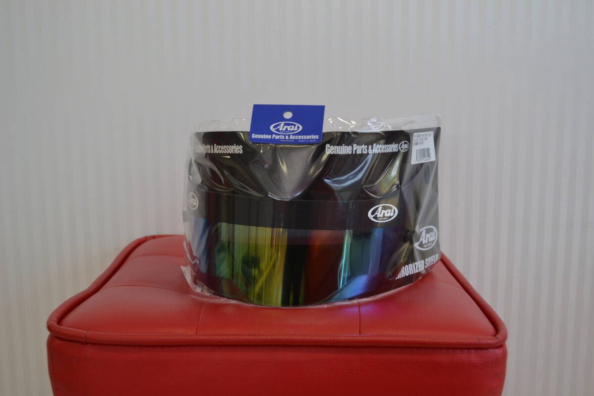 新品　アライ　4輪ヘルメット　GP-6S 8859　・ミラーシールド・ハンスアンカー　セット_画像7