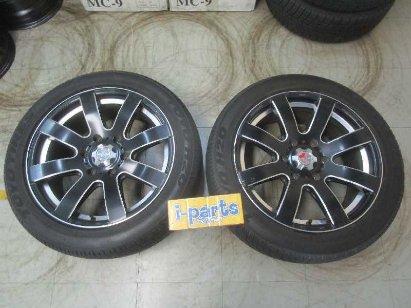 越谷　09-123648　ファブレス　パンデミック　LW-8　18インチ　2本セット　ハイエース　越谷_画像1