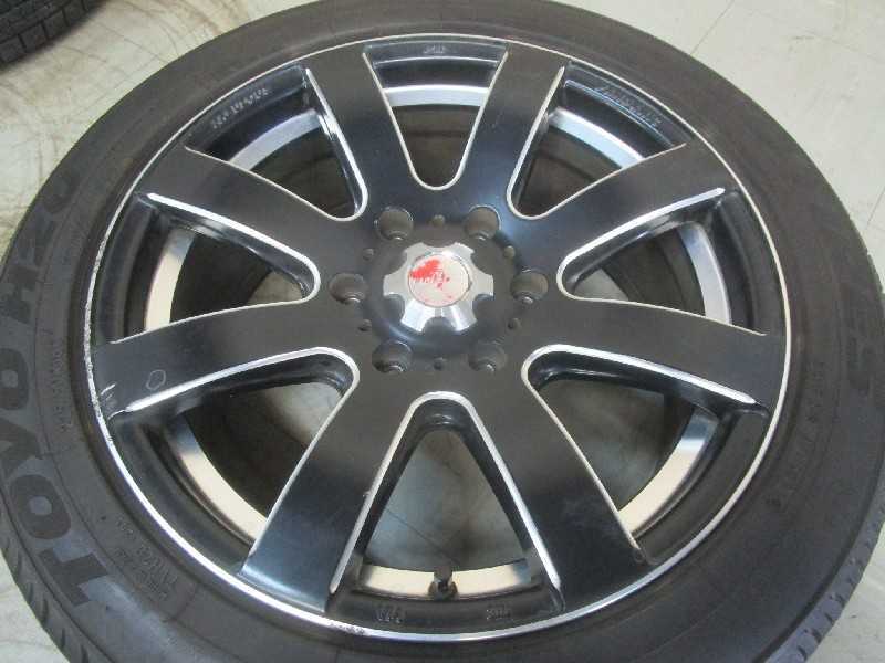 越谷　09-123648　ファブレス　パンデミック　LW-8　18インチ　2本セット　ハイエース　越谷_画像2