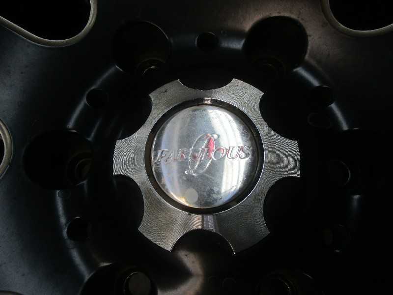 越谷　09-123648　ファブレス　パンデミック　LW-8　18インチ　2本セット　ハイエース　越谷_画像4