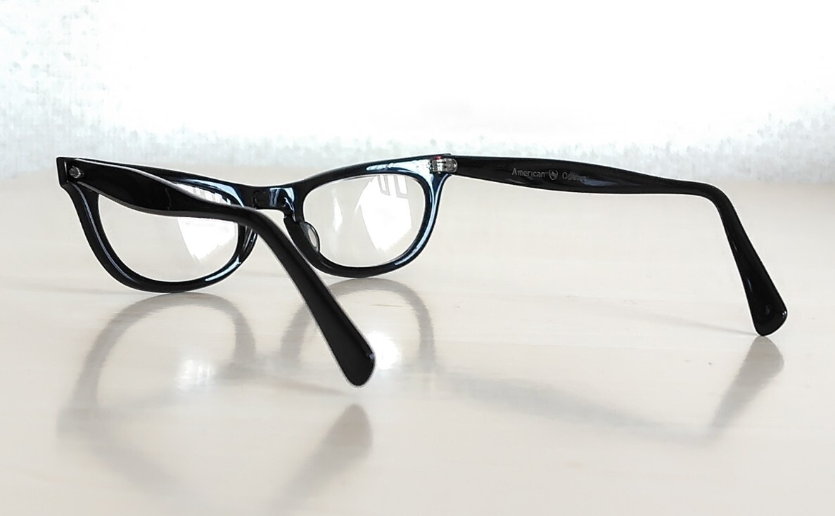 ヴィンテージ American Optical アメリカンオプティカル キャットアイ メガネ_画像6
