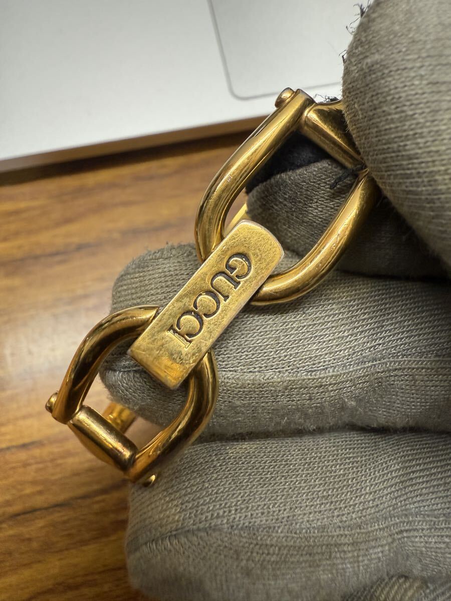 GUCCI ゴールド 腕時計　稼働品　(US)_画像8