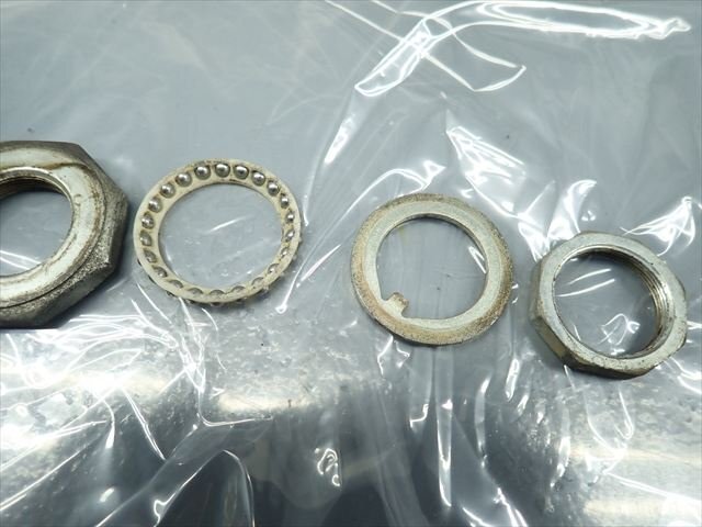 β250925-4 ホンダ ズーマー ZOOMER AF58 (H19年式) 純正 ステムナット 交換用に！ベアリングおまけ！_画像3