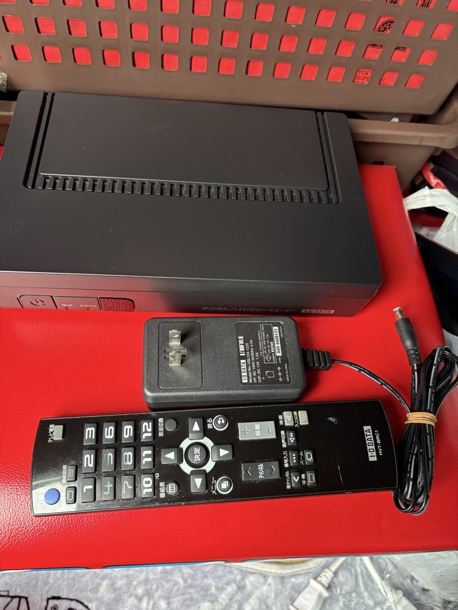 I−O・データ機器/アイオーデータ 地上BSデジタルハイビジョンチューナー HVT-BTL 中古一式 通電OK ジャンク扱い_画像1
