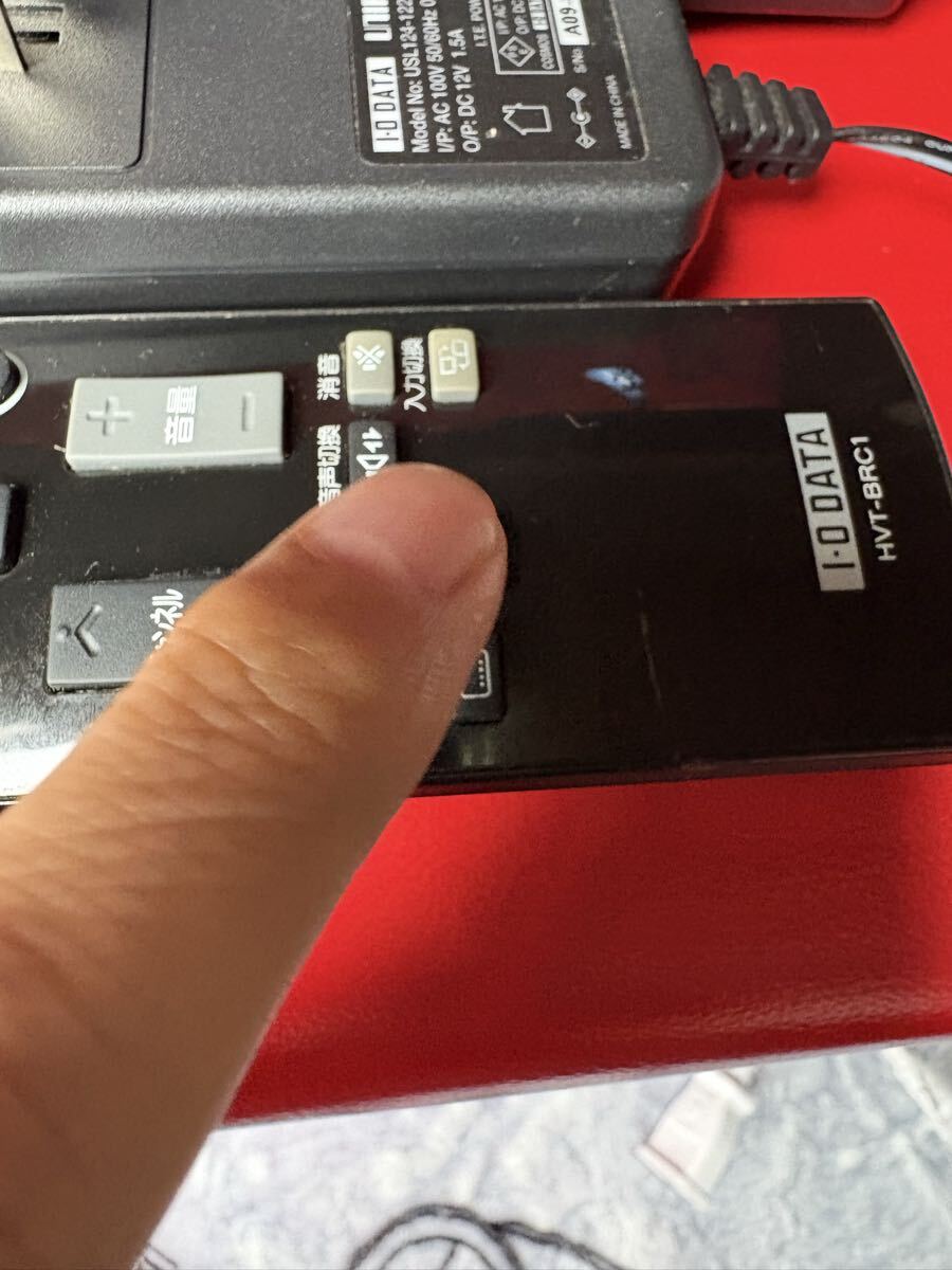 I−O・データ機器/アイオーデータ 地上BSデジタルハイビジョンチューナー HVT-BTL 中古一式 通電OK ジャンク扱い_画像4