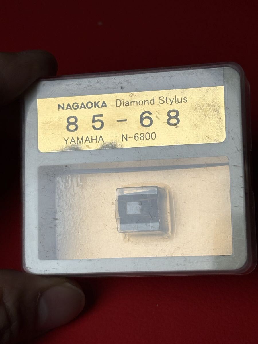 NAGAOKA/ナガオカ レコード針 交換針 G 85-68 ヤマハ N-6800用 美品 未使用? 未チェックのジャンク扱い 日本製 カートリッジ_画像4