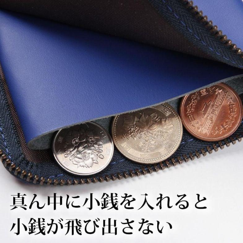 L字ファスナー 本革ミニ財布 小銭入れ 薄型 軽量 カード収納 男女兼用 新品 イエロー_画像6