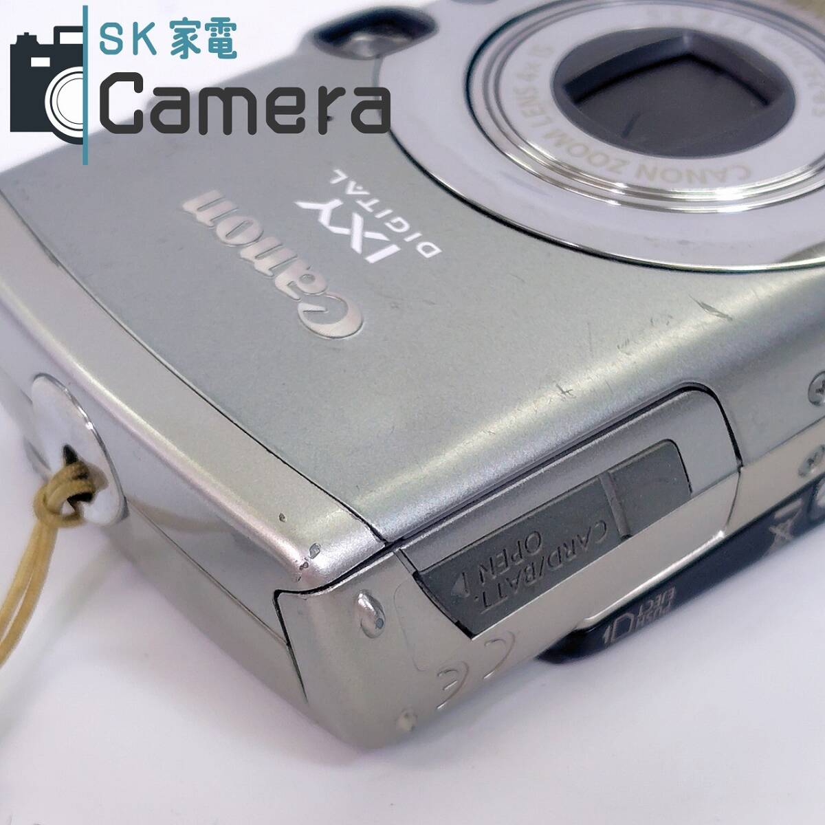 【中古】 Canon IXY DIGITAL 800 IS キャノン イクシー PC1176 SD2GB 付 現(xiàn)狀品