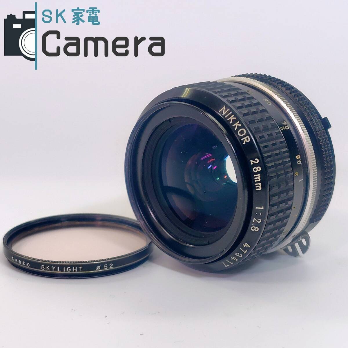 【中古】 Nikon NIKKOR 28ｍｍ F2.8 Ai ニコン