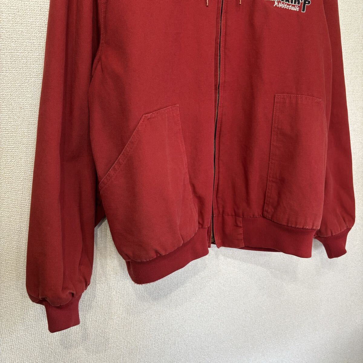 ウォールズ ダックジャケット パーカー 刺繍 アメリカ古着  XL相当 2861_画像5