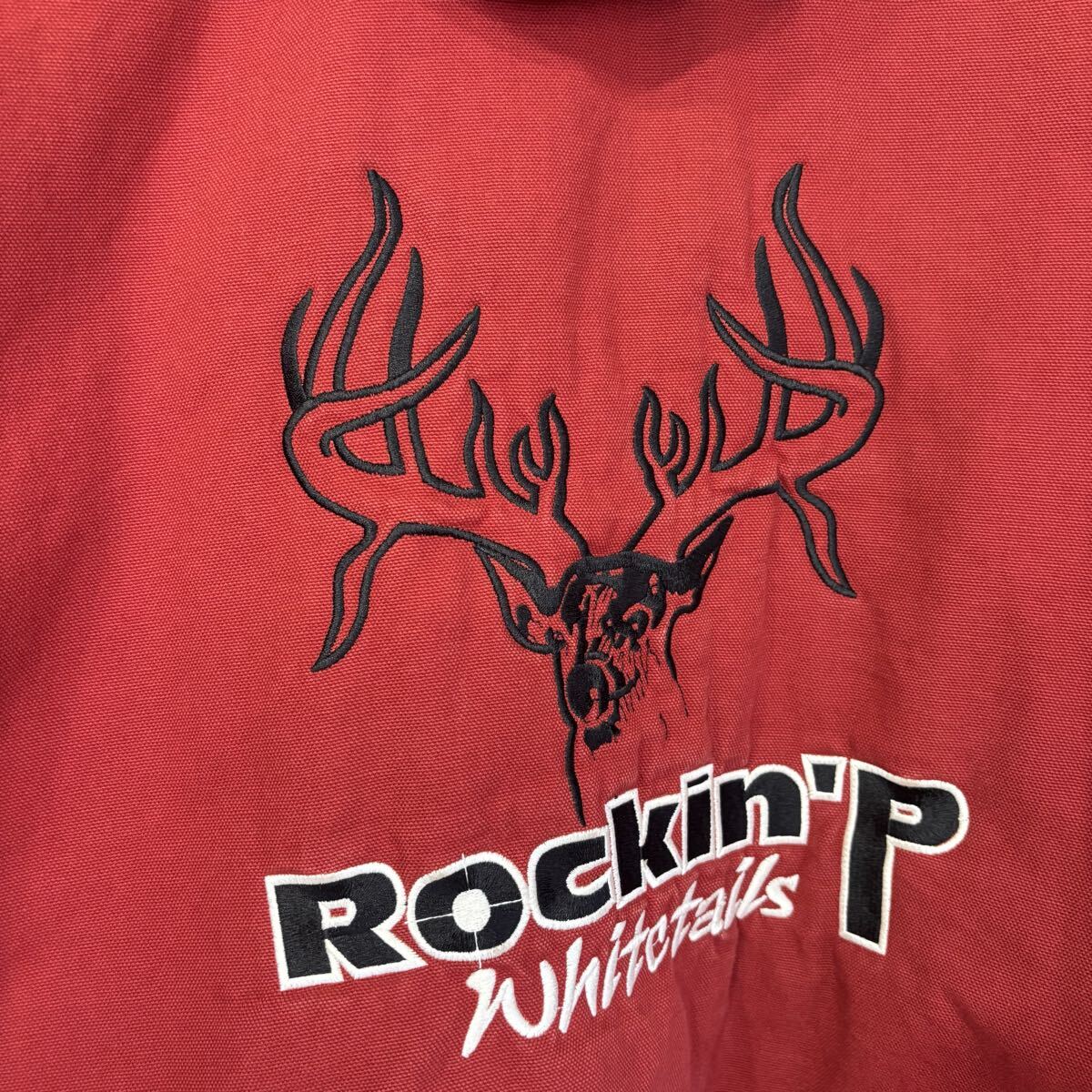 ウォールズ ダックジャケット パーカー 刺繍 アメリカ古着  XL相当 2861_画像10