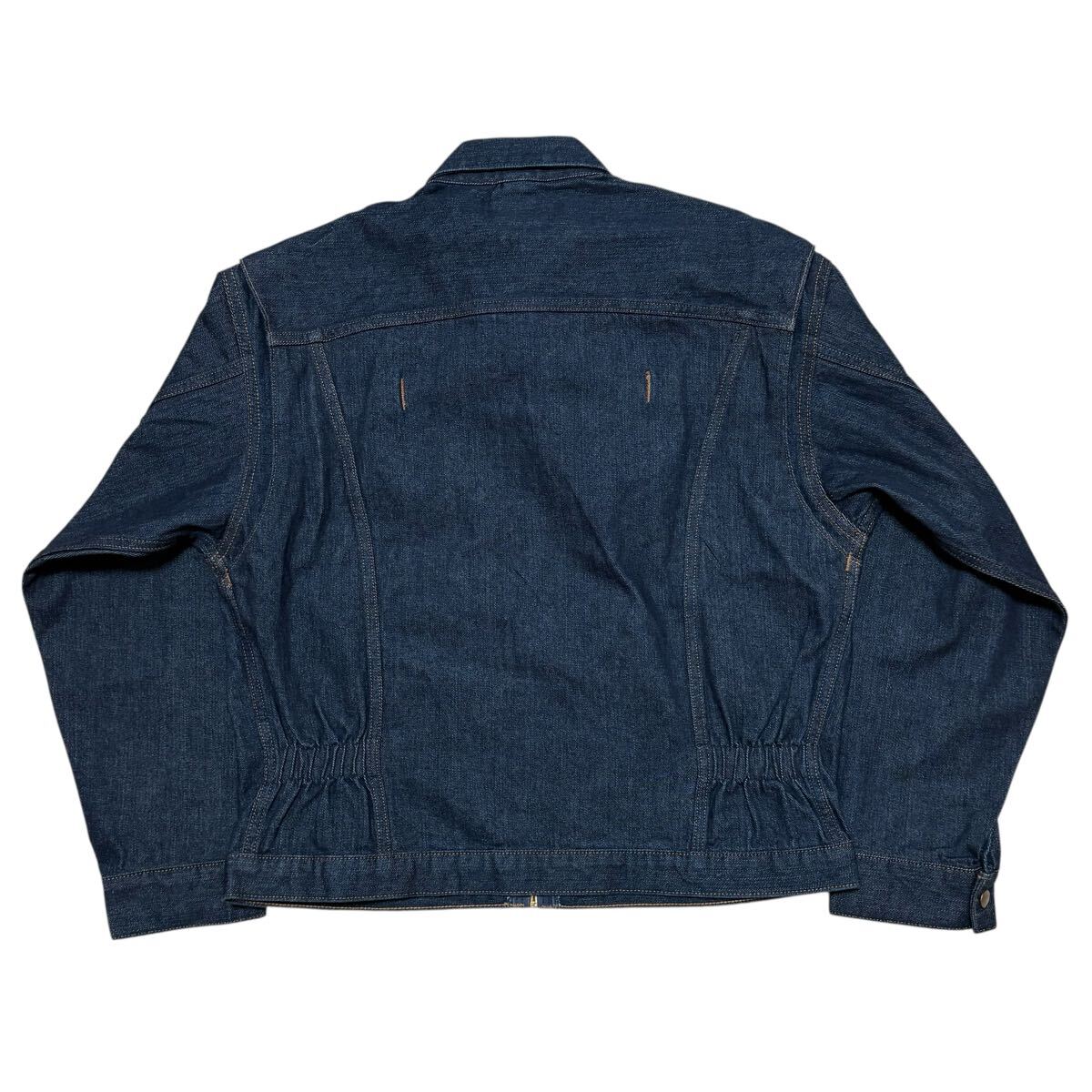 未使用 Wrangler 濃紺 デニム デニムジャケット 11MJZ 復刻 70s ラングラー _画像2