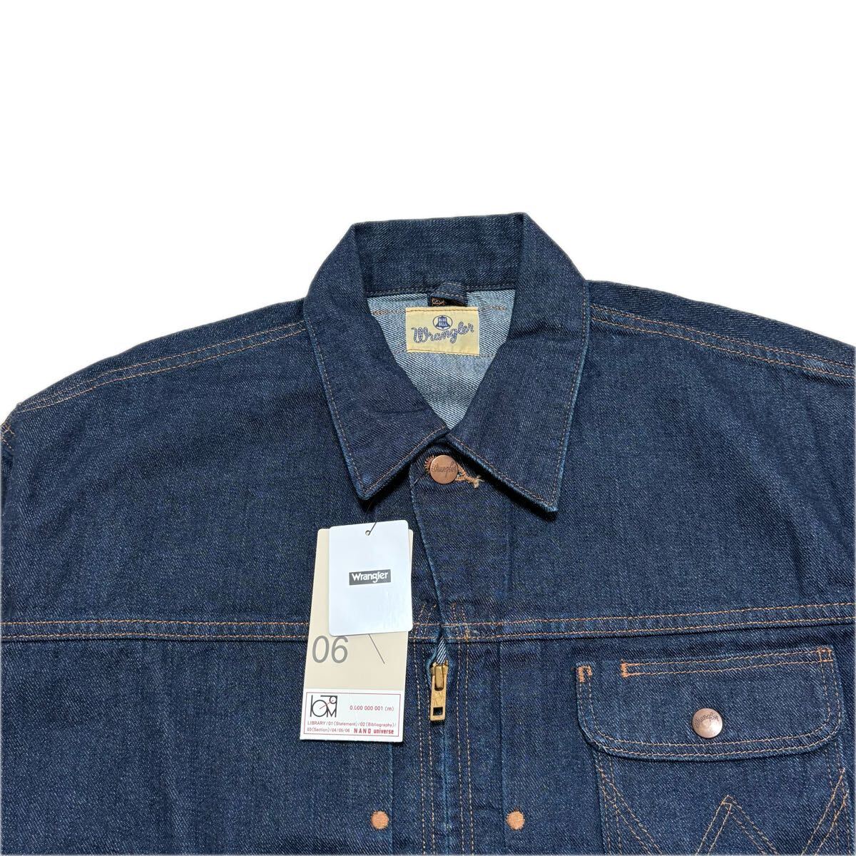 未使用 Wrangler 濃紺 デニム デニムジャケット 11MJZ 復刻 70s ラングラー _画像6