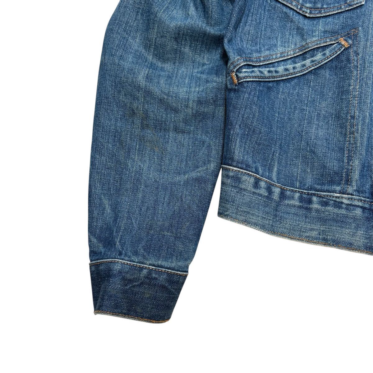 70s ヴィンテージ Wrangler ラングラー ビンテージ デニム　ジャケット デニムジャケット トラッカージャケット124MJ _画像7