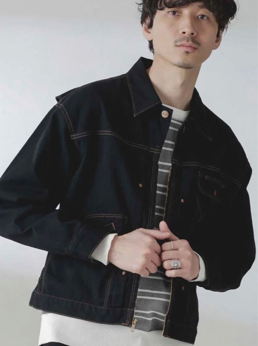 未使用 Wrangler 濃紺 デニム デニムジャケット 11MJZ 復刻 70s ラングラー _画像7