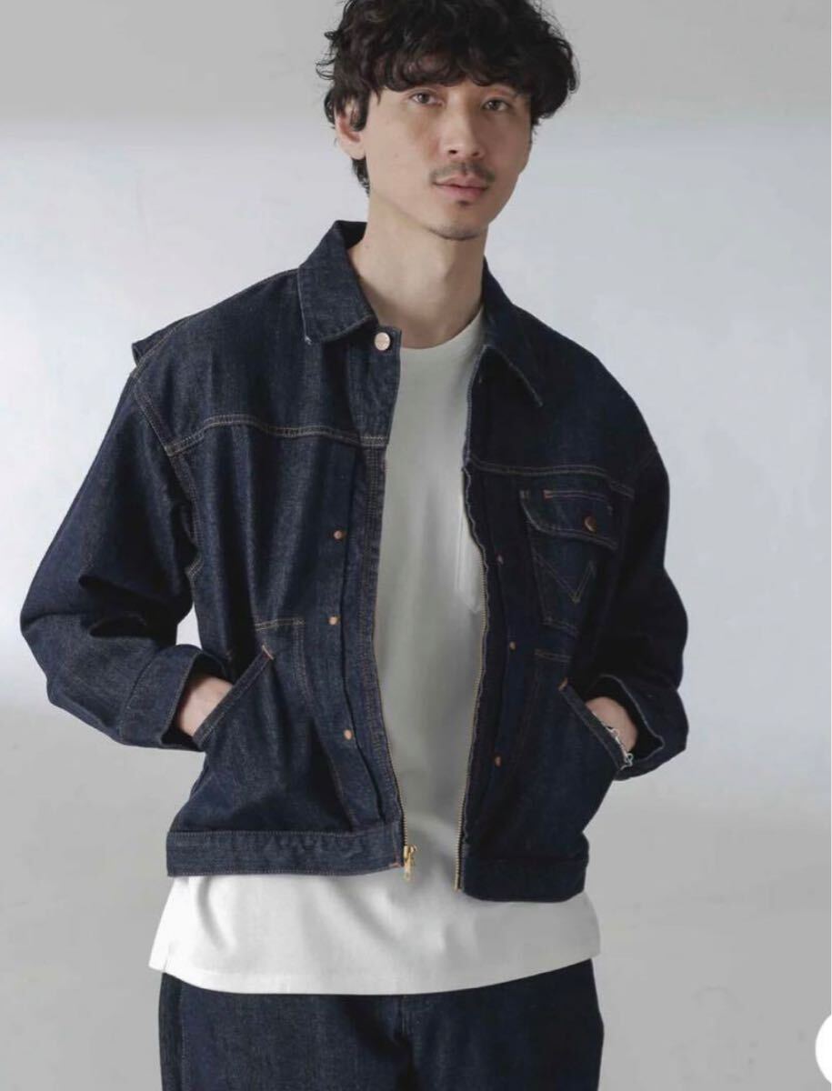 未使用 Wrangler 濃紺 デニム デニムジャケット 11MJZ 復刻 70s ラングラー _画像8