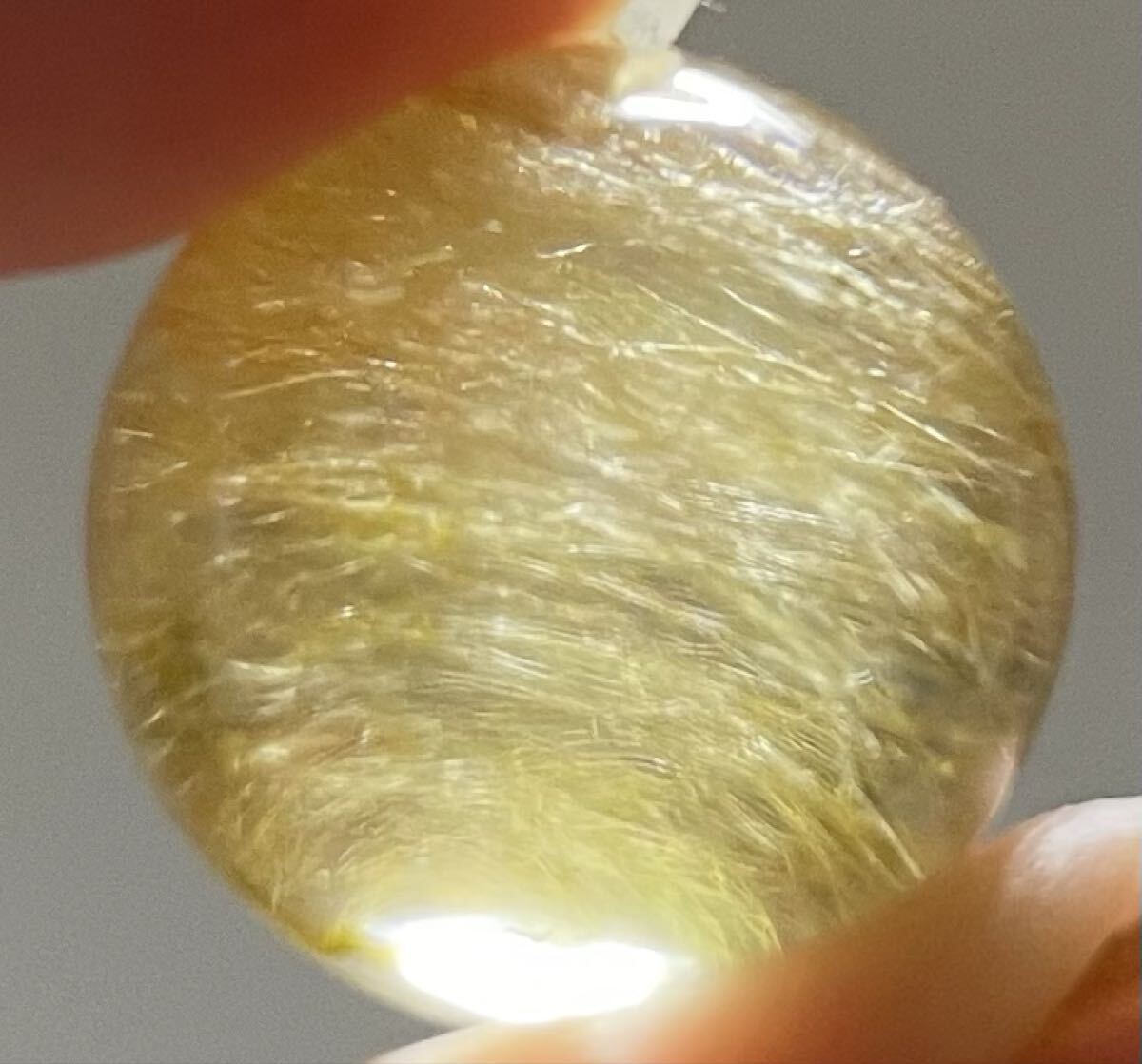 ゴールドルチルクォーツ 035 クリスタル パワーストーン 天然石 魔除 お守 開運 幸運 金運UP 風水晶 タイチンルチル_画像1