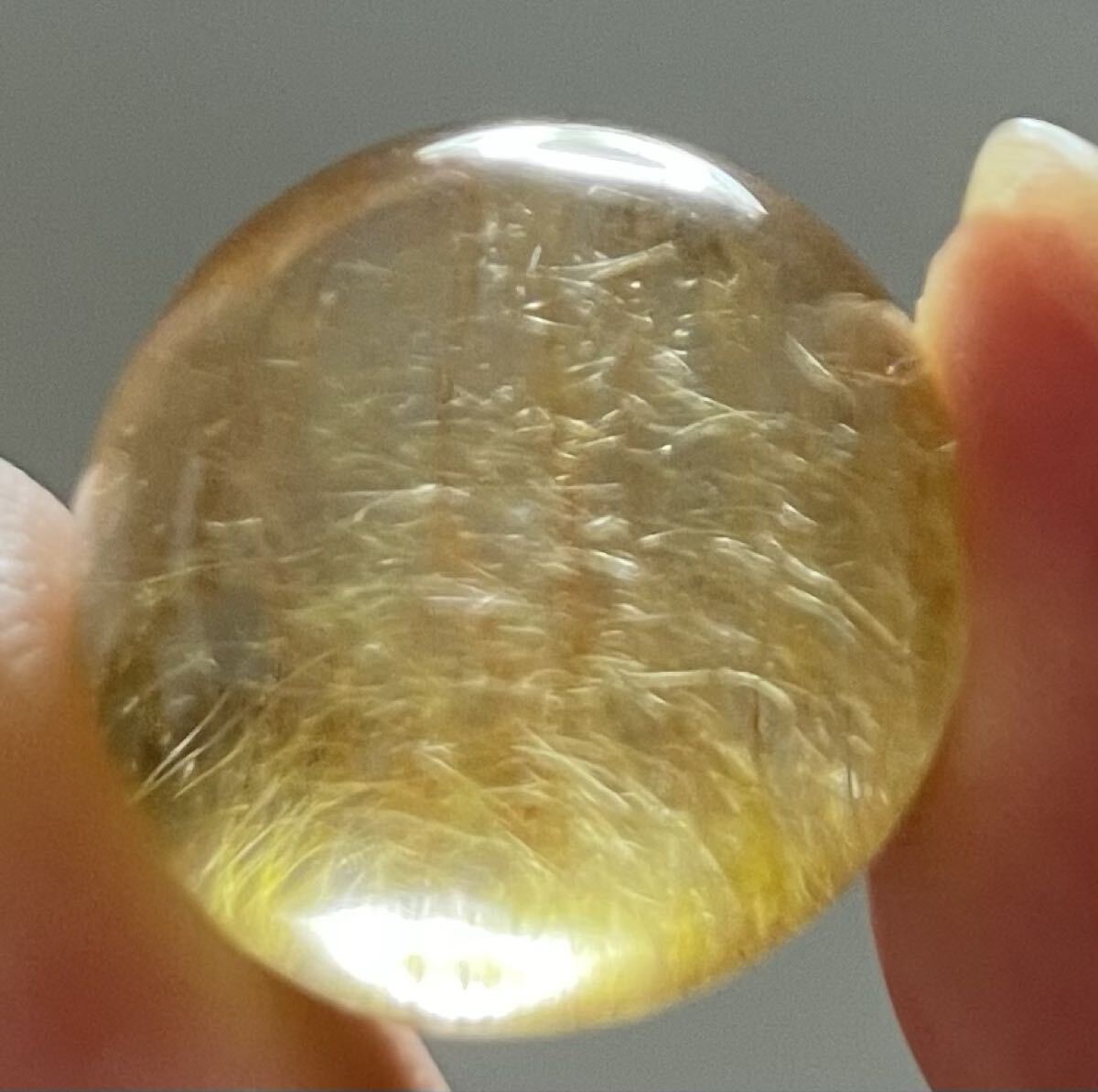 ゴールドルチルクォーツ 035 クリスタル パワーストーン 天然石 魔除 お守 開運 幸運 金運UP 風水晶 タイチンルチル_画像3