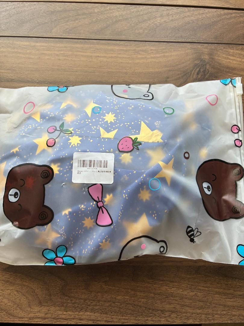 ハロウィン マント&帽子 セット キッズ コスプレ 子供用 ブルー フリーサイズ_画像5