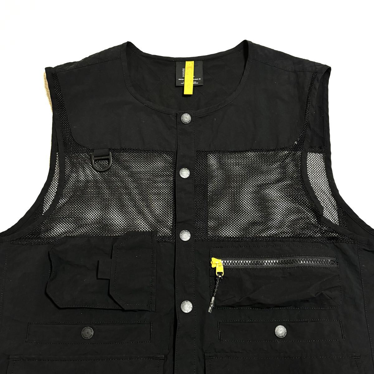 【極美品】Jack Wolfskin ジャックウルフスキン SURVIVOR2.0 ベスト 多機能ポケット アウトドア ブラック メンズ Lサイズ_画像3