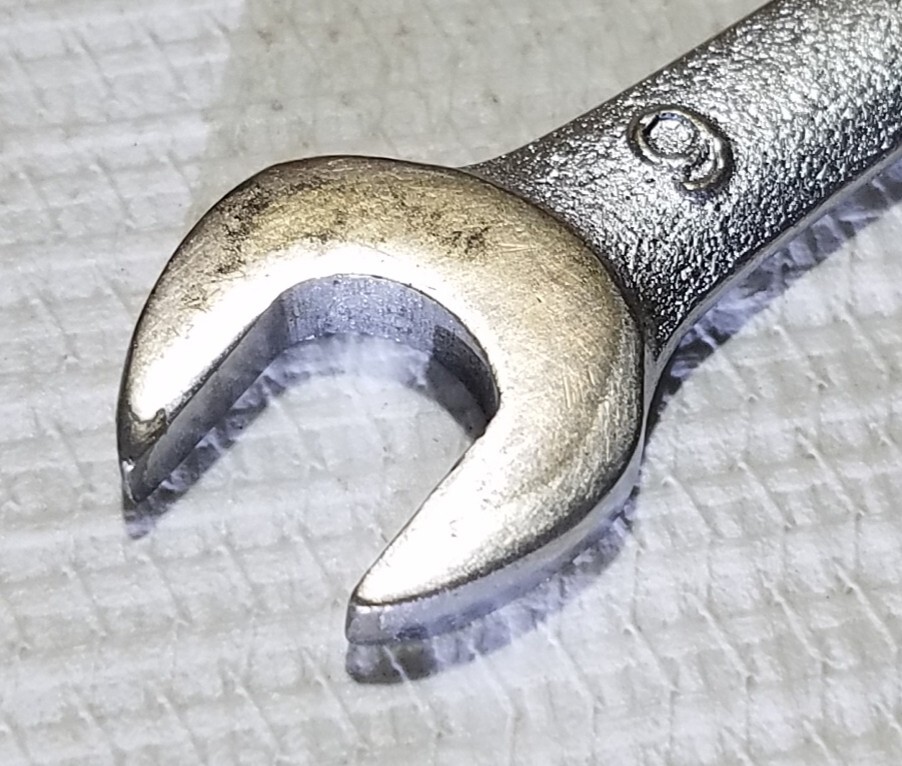 282-3 TONE 8-9 гаечный ключ б/у товар Flat Showa Retro